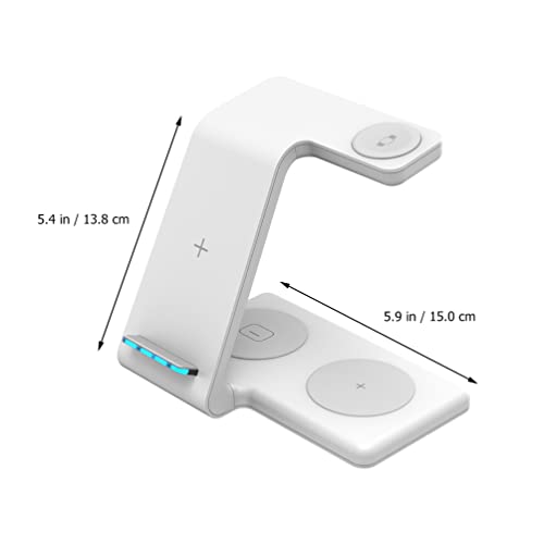 ifundom Charger Fio Dock 4 Em 1 Fio Carregador Rápido Stand de Carregamento Estação Doca para a Maçã