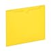 Globe-Weis/Pendaflex Colored File Jackets, Reinforced Tab, Flat, Letter Size, Yellow, 100 Jackets Per Box (B3010DTYEL)