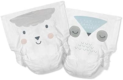 Kit & Kin Premium Eco-Friendly and Sustainable Starter Pack Bundle | Baby Nappies and Wipes | Hypoallergenic with Flash Dry High-Performance Layer | Size 1 - 152 Nappies, 240 Wipes
