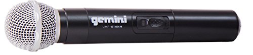 Gemini DJ UHF-01M F1 Wireless Microphone System,Black by Gemini Sound - Image 4