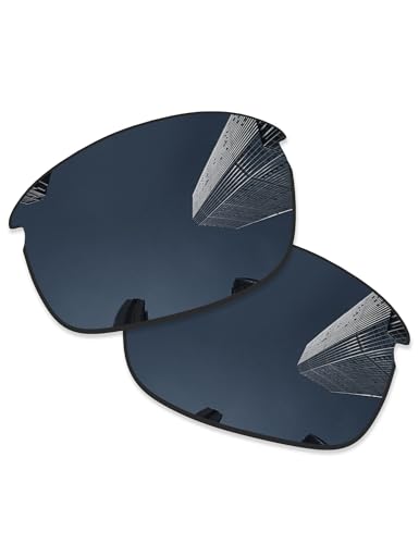 Combine8 Lentes de reposição Ploarized para óculos de sol Oakley Bottle Rocket OO9164 - Preto