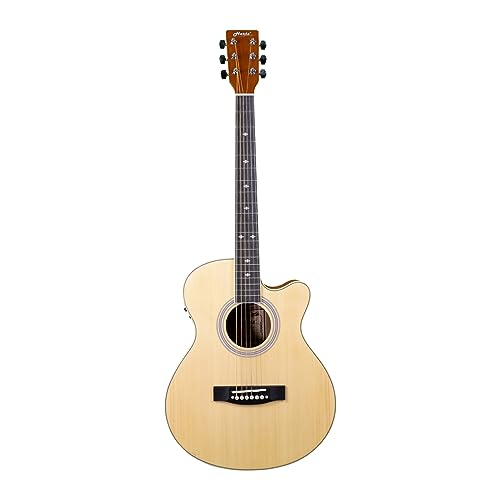 Image of Hertz Electro Acoustic Guitar HZA 5800 Natural