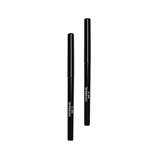 COVERGIRL Ink It! By Perfect Point Plus Waterproof Eyeliner, Black, 2 Count