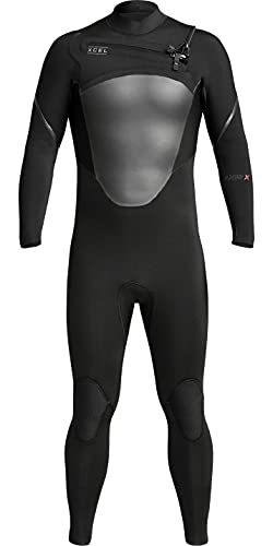 XCEL Hombre Axis X 5/4mm - Negro - Nuevo Plush Thermo Lite INFRARROJO DE Pecho A Tobillo - SUPERPRENE - CALIZA Japonesa
