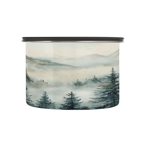 Envase Hermético de Café de Acero Inoxidable 17 oz