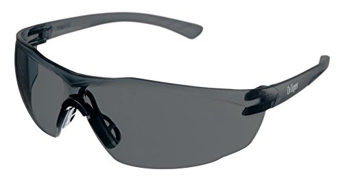 Preisvergleich Produktbild Dräger Schutz- / Sonnenbrille Dräger, beschlagfrei, grau / schwarz, x-pect_8321