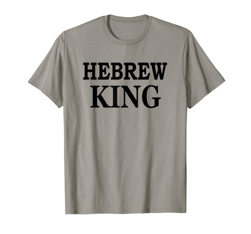 Jacob Stand Camisetas Hebrew King TShirt Camiseta
