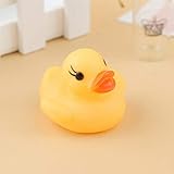 Alta calidad y especial Leebaby Pato Flotante de Goma con luz LED Intermitente con Juguete de Ducha de bañera para niños Lindo