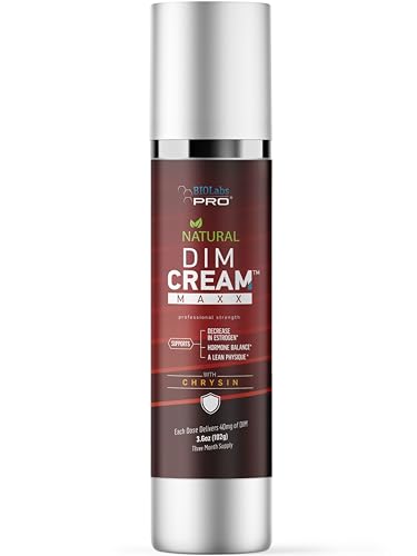 BIOLABS PRO Estrogen Blocker - Natural DIM Cream - Metabolize Excess Estrogen - Diindolylmethane Hormone Balance Support Topical DIM Supplement for Men Or Women - 3.6oz