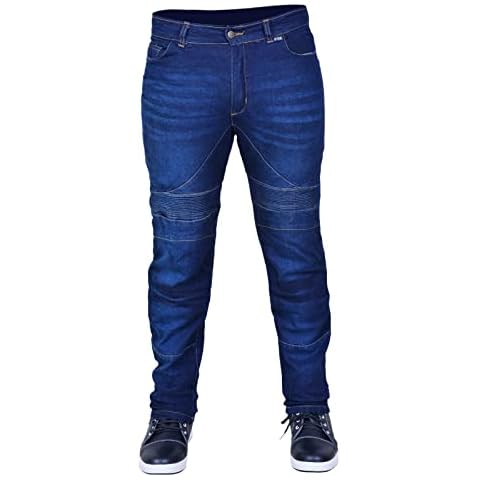 RAC3 Men's Armoured Denim Motorbike Jeans Cover
