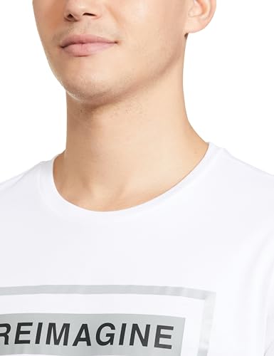 Image of UNITED COLORS OF BENETTON Men's Cotton Solid Regular Fit T-Shirt