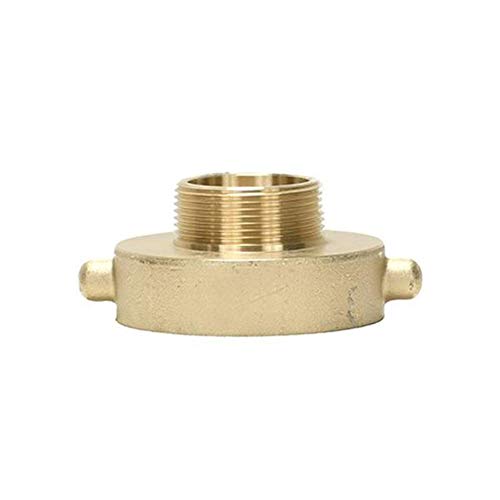 Dixon Valve HA2510 Equiv. Adapter, Brass, 2.5" Female NH/NST, 1" Male NPSH, Pin, Fast