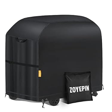 AMAZON - ZOYEPIN Grill Cover,58 inch Barbecue Cover,Outdoor 600D Heavy Duty Grill Cover,Compatible with Weber,Brinkmann,Char Broil,etc. |Black