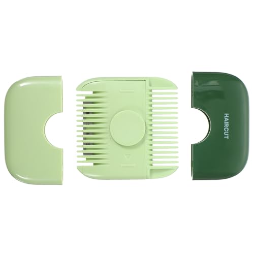 CLISPEED Tondeuse Cheveux Manuelle Vert Avocat Coupe Pointes Fourchues et Frange pour Femmes Outil Portable Acier Inoxydable et Plastique Simple et Pratique pour Éliminer les Fourches