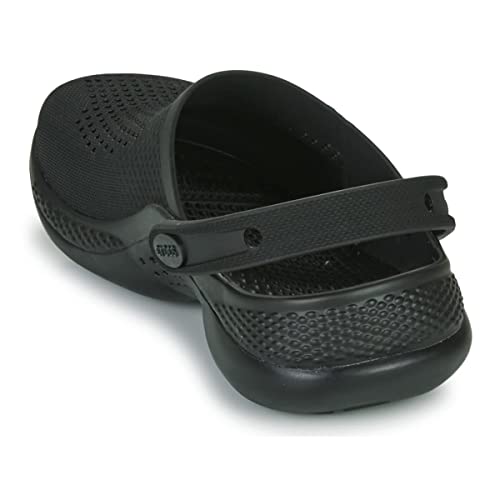 Sandália crocs lite ride 360 clog black/black - 39