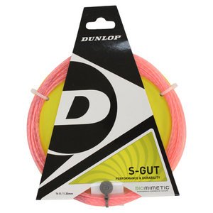 Dunlop S-Gut 16G Pink Tennis String (Pink) #TOP8