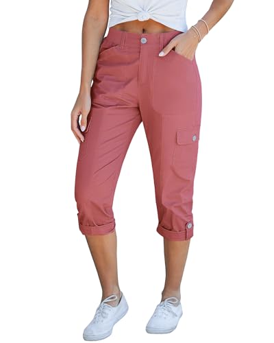 Knox Rose Cropped Cargo Pants