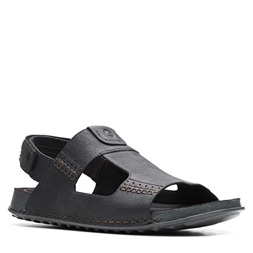 Image of Clarks mens 26165191 Black Sandal