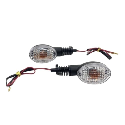 Clignotant de moto haute visibilité transparent avec lampe Blub - 4