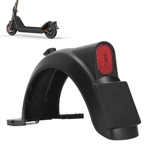 Electric Scooter Fenders Universal ABS Electric Scooter Rear Fenders with Tail Light Scooter Mudguard Replacement Compatible with G30 Series