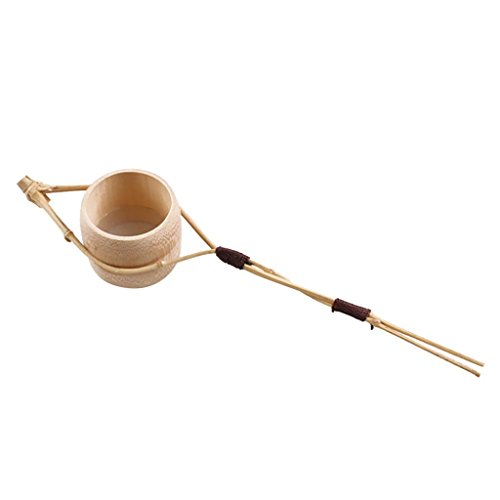 Sgerste lungo manico in bambù tè filtro colino cinese cerimonia del tè Kung Fu Tea Tool 3 stili disponibili – # 2, come descritto