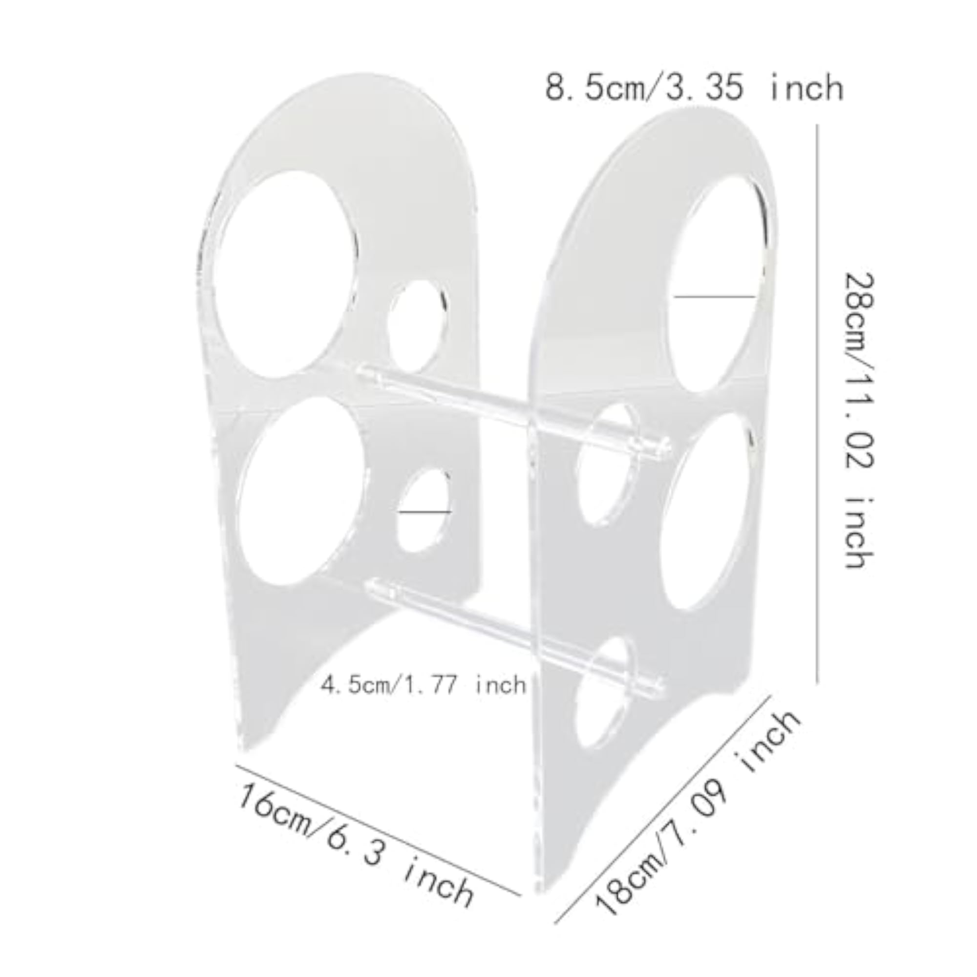 Acrylic Wine Rack Wine Bottle Holder Stand
