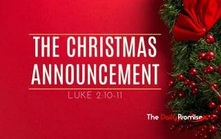 The Christmas Announcement