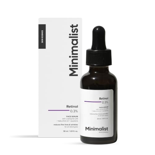 Minimalist 0.3% Retinol & Q10 Serum 30ml - Image 2