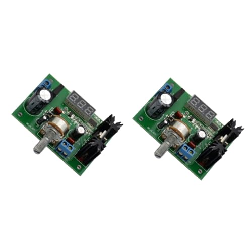 Hemobllo Módulo De Potência Ajustável Impulsionador 2Pcs Conversor De Energia Digital Módulo De Font