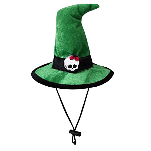 chapéu do Dia das Bruxas do gato,Chapéu de Halloween chapéus de bruxa para animais de estimação | Co