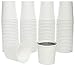 4 ounce Paper Hot Coffee Cup for Espresso, Nespresso, Lavazza, Sampling Cup 100 Pack (White)