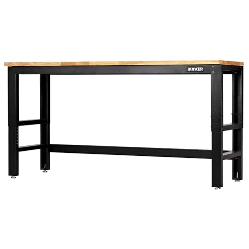 Image of BUNKER 28091 Workbench with Hardwood Worktop, 1829mm