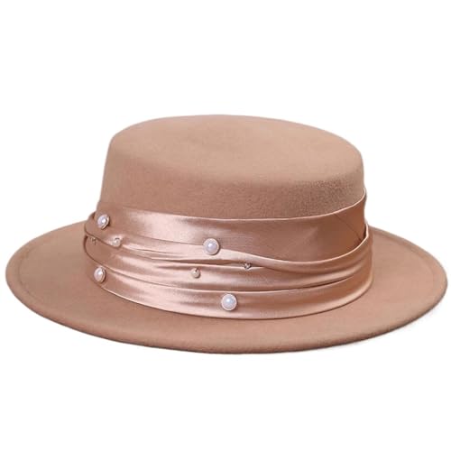 Chapeau melon en laine isolant pour rester élégante sous le vent d'automne et d'hiver