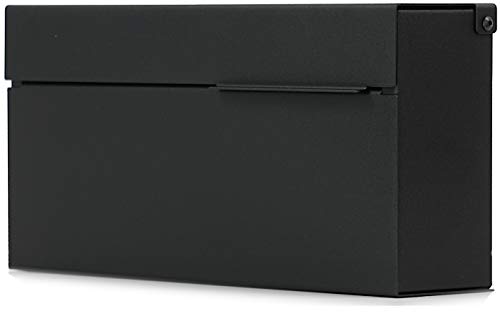 Vsons Modern Design Mailbox, Black Powder Coated, Wall-Mount Mailbox Vsons Design Louis B… #TOP2