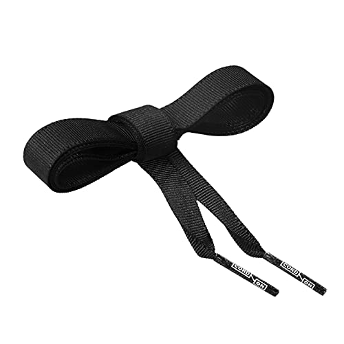 CORD ON - Taft-Schnürsenkel für Schuhe und Sneaker Breite 12 mm - 1 Paar, Schwarz , 120 Cover