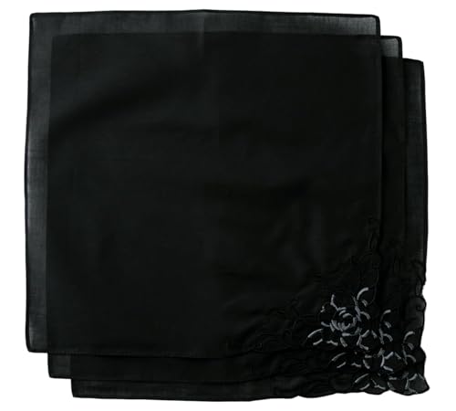 Image of Lace Cotton White Handkerchiefs Perfect Wedding Bulk