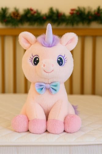 Image of SCOOBA Super Soft Sitting Unicorn Soft Toy (Sitting Unicorn 35cm)