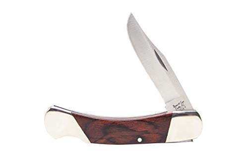 Bear & Son 205R Rosewood Midsize Lockback Knife, 3 3/4-Inch #TOP5