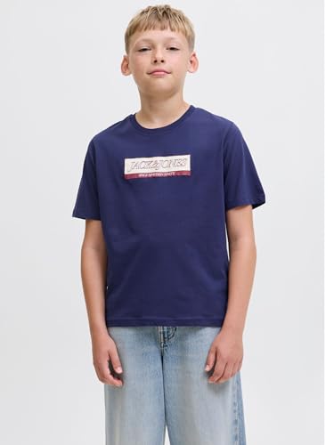 Vêtements Jack & Jones Jorinwood Block Brand Tee Ss Cn Noos Jnr pour Accessoires - vue 5