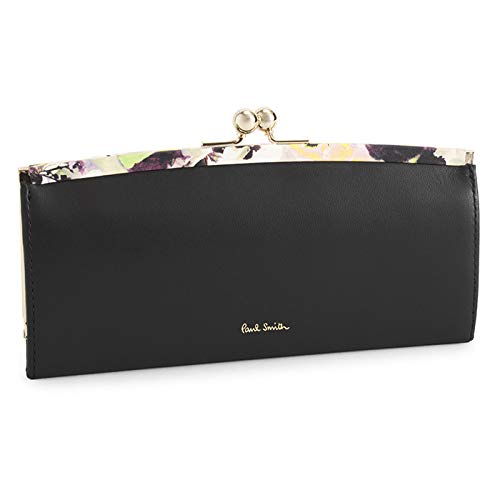 [ポールスミス] 財布 長財布 がま口財布 黒(ブラック) pwd645-10 レディース 婦人