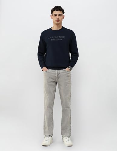 Image of U.s.Polo Association Men's Brand Embossed Regular fit Sweatshirt