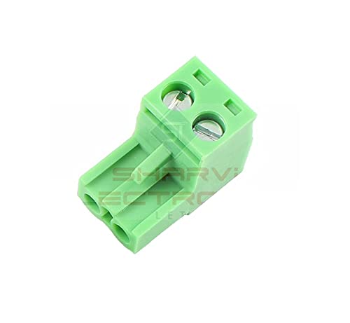 2 Pin Right Angle Screw Terminal Block Female Connector 5.08mm Pitch - Pack of 3 (B08SWGGHQ1) Amazon Price History, Amazon Price Tracker