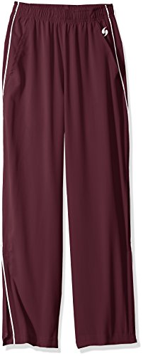 Soffe Boys' Big Game Time Warm Up Pant, Maroon, Medium