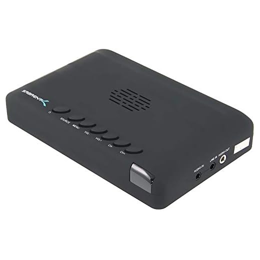 Sabrent Stand Alone TV Tuner Box with Picture in Picture for TV/CRT/TFT and Plasma Monitor/Projectors (NTSC) ANALOG Only (TV-LCDHR)