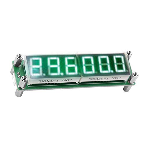 Image of Tiiyee Signal Frequency Counter, 1MHz-1000MHz Digital Cymometer Tester PLJ-6LED-H | High Resistance LED Display Module with Brightness Adjustable Double Button Control for RF Signal Measurement and Electronics