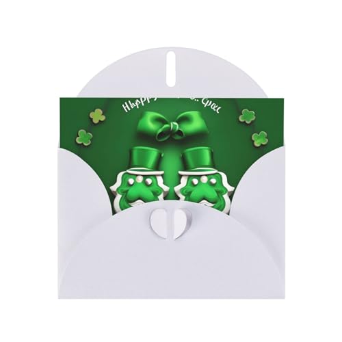 t^F̃O[eBOJ[h 󔒂̃J[h 肪Ƃ ҏ  Happy St. Patrick's Day vg