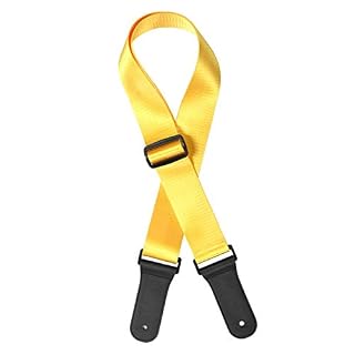 Sangle de guitare réglable, basse électrique acoustique ukulélé ceinture en Nylon bandoulière en cuir tête accessoires d… - Les Beatles, Paul McCartney, John Lennon, RIngo Starr, George Harrison Sangle de guitare réglable, basse électrique acoustique ukulélé ceinture en Nylon bandoulière en cuir tête accessoires d… – Image 4