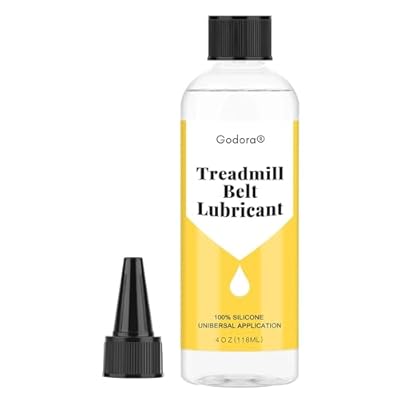 Premium 100% Silicone Lube 4 Ounces for Treadmill Belt Lubrication, Easy to Apply Lubricant Oil, Suitable for Nearly All Type of Treadmills