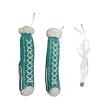 ヒーターソックス 女性用 | USB 滑り止め保温ソックス,冬季暖房用品 室内外用 寒冷天气 快適性向上用品 - 登山 スキー ウィンタースポーツ 防寒 ギフト