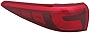 TYC Left Tail Light Assembly Compatible with 2017-2019 Kia Sportage